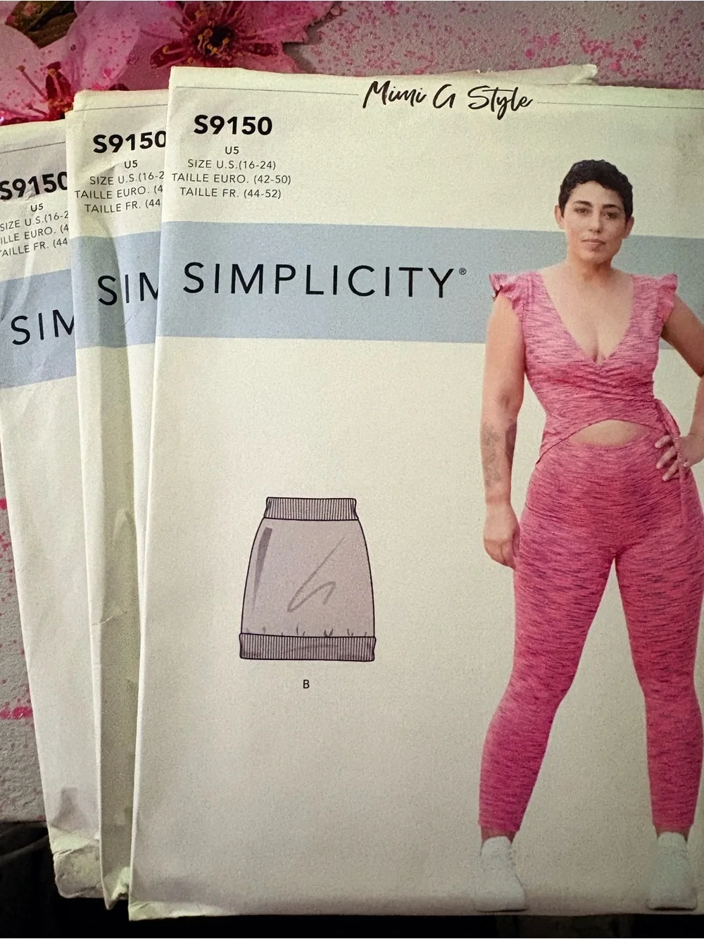 BN UNCUT SIMPLICITY 9050 U5 SEWING PATTERNS JUMPSUIT